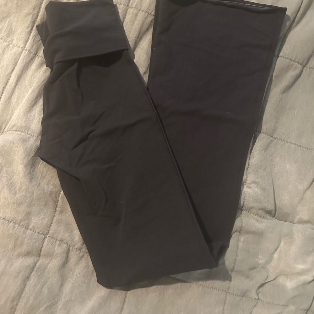 SKIMS Black Boot Cut Pants